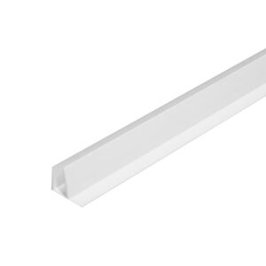 Perimetral tipo L PVC Blanco 5.95m x 8mm