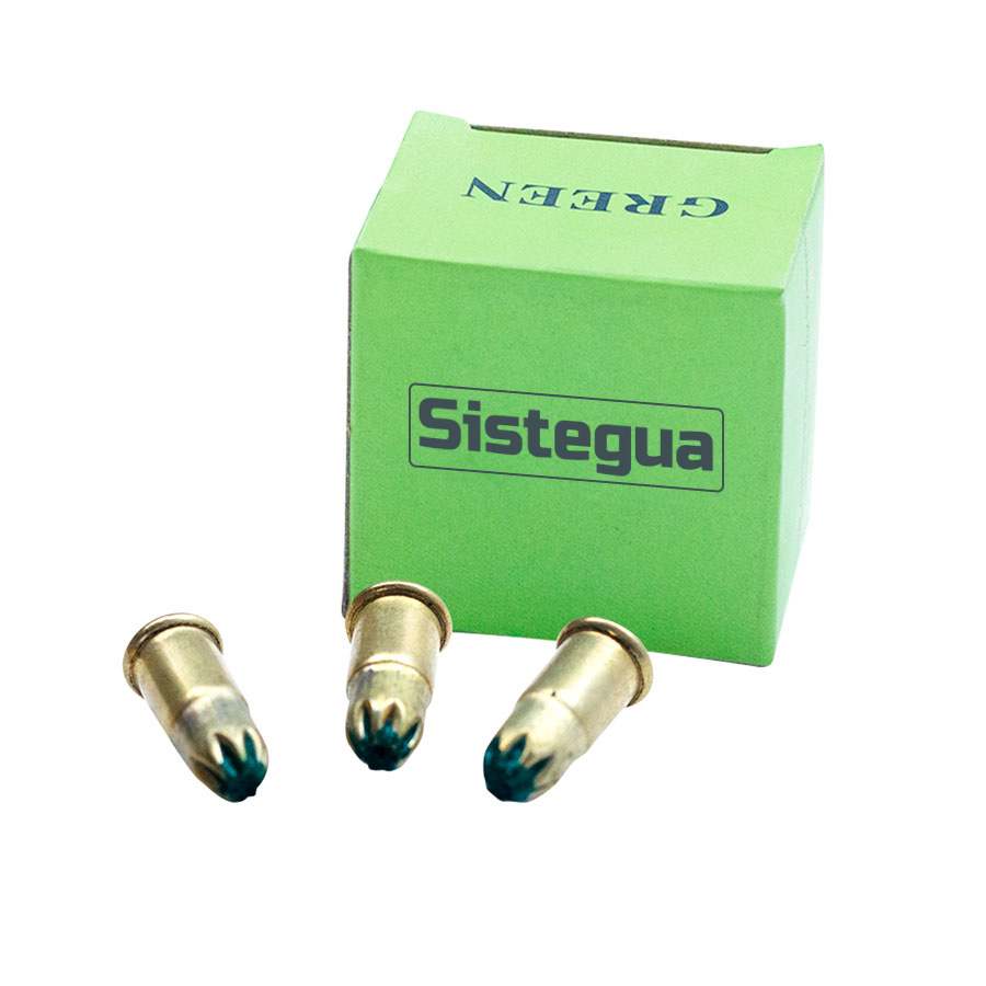 Caja de fulminantes cal 22 verde