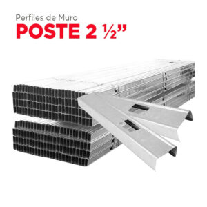 Poste de 2 1/2" X 10'