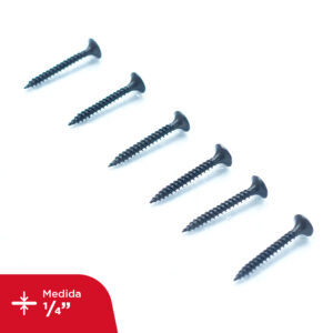Tornillo de 1 1-4 punta fina