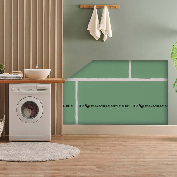 USG TABLAROCA ® Verde ANTI-MOHO ½” X 4’ X 8’ - Imagen 2