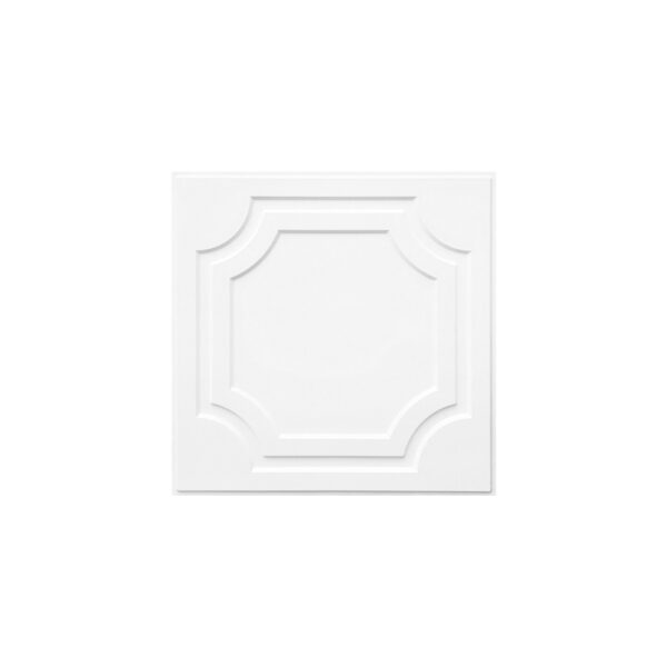 Loseta de fibroyeso clásico blanco 2 x 2